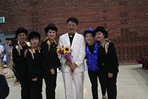 The frejent 8집 출시공연을 마치고